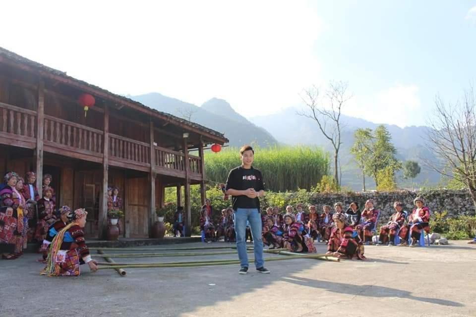 Lo Lo Homestay & Cafe Meo Vac Exterior foto