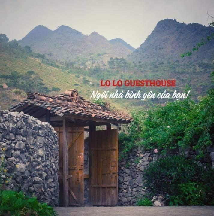 Lo Lo Homestay & Cafe Meo Vac Exterior foto